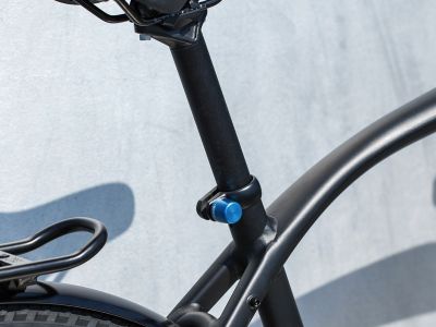 Антивандальный подседельный хомут ABUS NutFix M5 black SPC 34.9 BK 727238