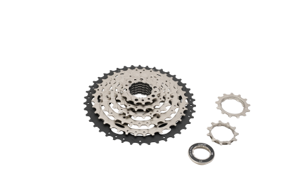 Кассета S-Ride CS-M200 (8ск, 11-42T) Silver/ED Black