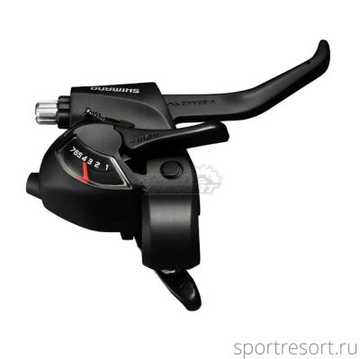Ручка Dual Control Shimano Tourney ST-EF41 (7ск, черная) без упак.