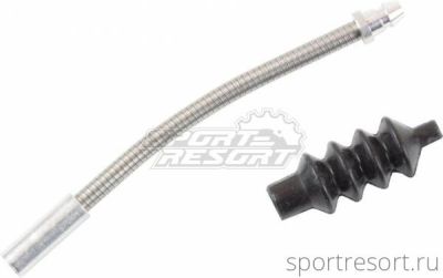 Стяжка тормозного троса ELVEDES V-Brake Pipe Flex 5mm с пыльником