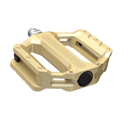 Педали Shimano PD-EF202 Flat Pedals Gold