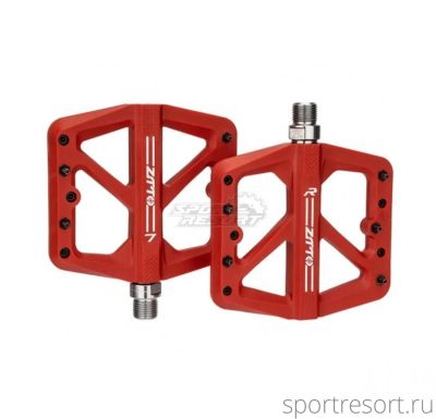 Педали ZTTO Flat Platform Red