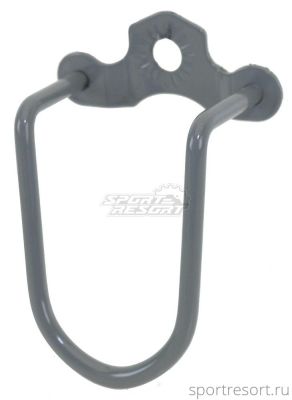 Защита заднего переключателя на ось HORST 90mm серебристая 5-571951