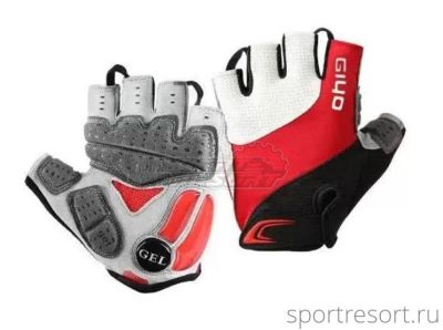 Велоперчатки Giyo S-10G Черно-Красный-Белый (L) GIYO_S-10G_RL