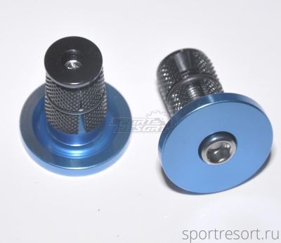 Грипстопы MJ CYCLE HP-19 Blue (пара)