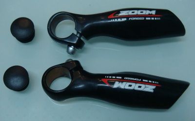 Рога на руль Zoom MT-35A Black