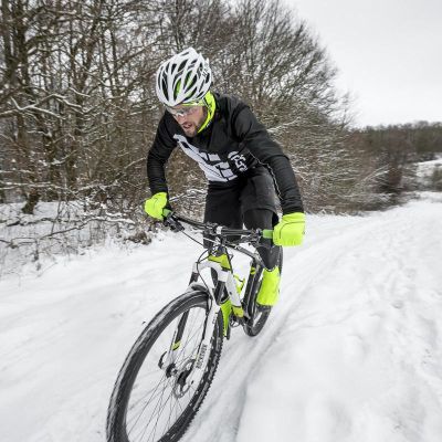 Велоперчатки GripGrab Windster Hi-Vis Fluo Yellow (теплые) M (9) 1030