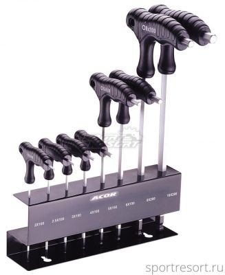 Набор шестигранников Acor ATL-2510 Professional Hex Set ATL-2510