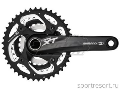 Система Shimano Deore XT FC-T780 10ск (48/36/26T, 175mm, черная)