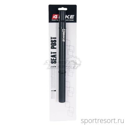Подседельный штырь 4Bike SP-102 (25.4/350mm) черный