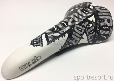 Седло Selle San Marco Squod Allover Dirty White/Black