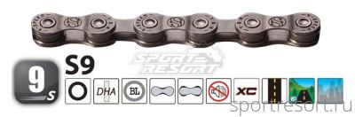 Цепь YBN S9 (9ск,114зв)