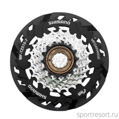 Трещотка Shimano MF-TZ510-7 (7ск, 14-34T, защита) без упак.