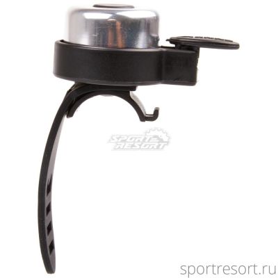 Звонок M-Wave Quick Fix Bell 35 mm (черно-серебристый) 5-420162