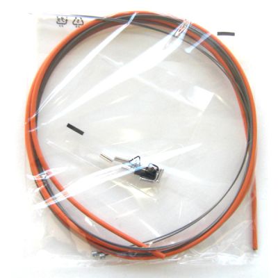 Набор тросов и оплеток для переключения Shimano Road SP41 (оранжевый)