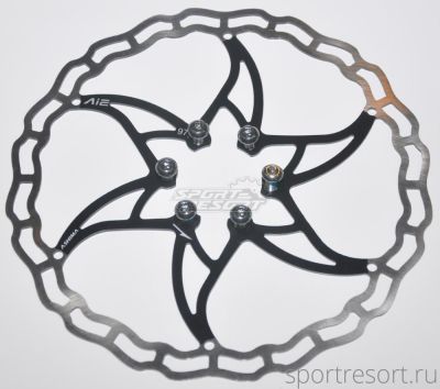 Тормозной диск Ashima ARO-09 Ai2 Super Lite 180 mm черный