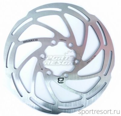 Тормозной диск Brakco DR-17 140 mm