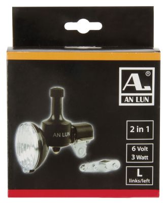 Комплект динамо генератор с фарой 6v/3w 460564