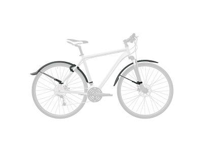 Крылья SKS VELOFLEXX 65mm (26"-27.5") Black 0-11666