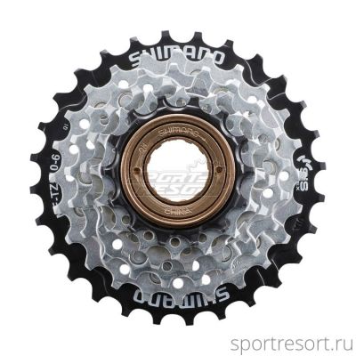 Трещотка Shimano MF-TZ510-6 (6ск, 14-28T) б/уп.