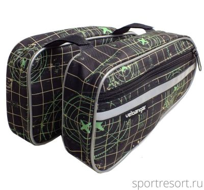 Велосумка на раму Veloangar Rn2 Черный ромб Rn2