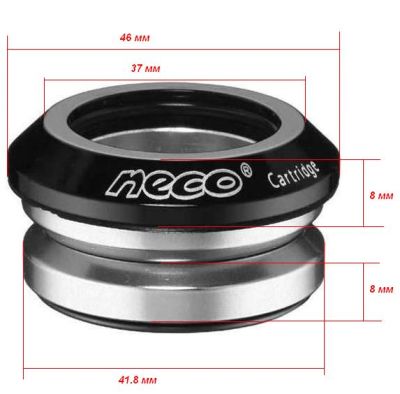 Рулевая колонка Neco H52 (1-1/8")