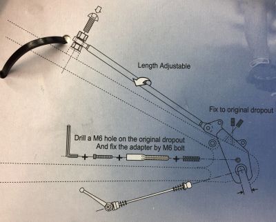 Адаптер Acor Disc Brake Dropout Adapter (170 мм)