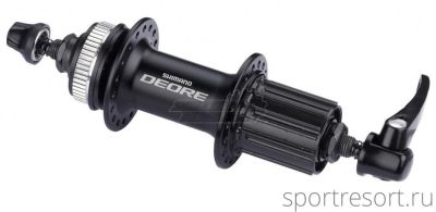 Втулка задняя Shimano Deore FH-M615 (36H, черная)