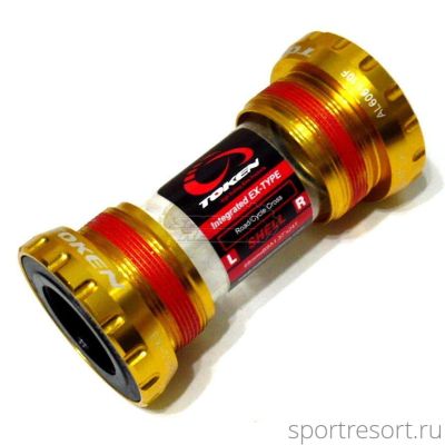 Каретка Token TK877TBT Ceramic MTB/Road Gold