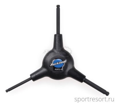 Ключ Y-образный Park Tool AWS-8 3-Way Ball End Hex Wrench PTLAWS-8C