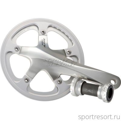 Система Shimano Alfine FC-S500 (45T, 170 mm, защита двойная) серебро