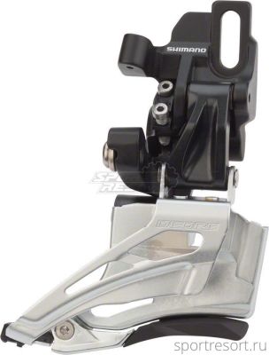 Переключатель передний Shimano Deore FD-M618-D (2х10ск, Direct Mount, верхняя тяга)