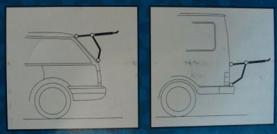 Велобагажник автомобильный Peruzzo Cruiser Delux Cruiser Delux