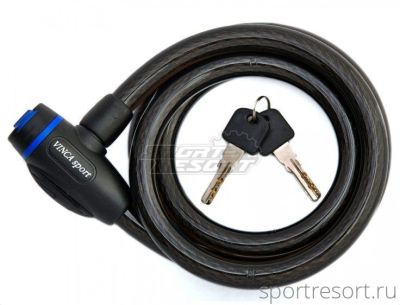 Велозамок Vinca 15X1800 мм с ключом 102.118-2