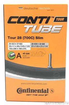 Велокамера Continental 28 700х28/37C A/V-40 mm