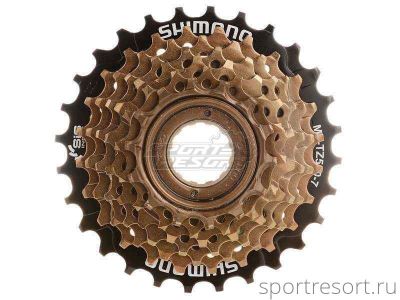 Трещотка Shimano MF-TZ500 (7ск, 14-28Т) без упак.