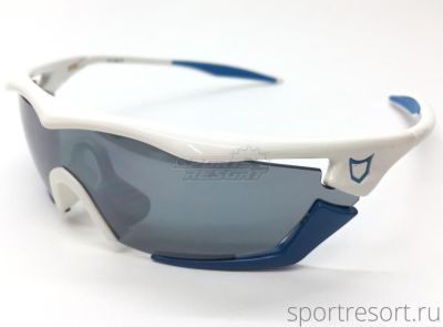 Велосипедные очки Catlike FUSION Superwing White/Blue 609529