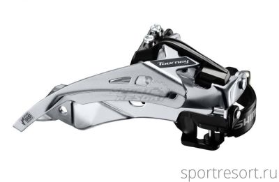 Переключатель передний Shimano Tourney RD-TY710-2 (2x7/8ск, 63-68°)