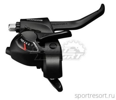 Ручка Dual Control Shimano Tourney ST-EF41 (7ск, черная)