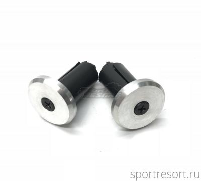 Грипстопы Velo VLP-40 (пара) Silver