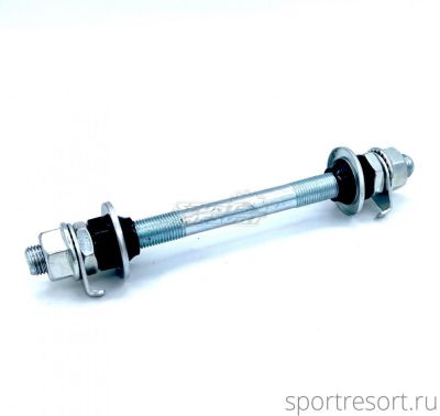 Ось для втулки передняя GW 3/8"x100x140 мм (под гайки, шайбы безопасности)