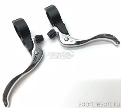 Тормозные ручки Tektro RL726 silver/black