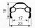 Обод SHINING MT-96 16" (305х17mm) 28H Обод SHINING MT-96 16" (305х17mm) 28H