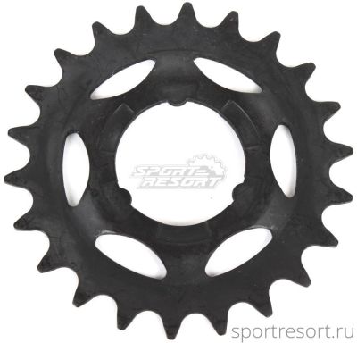 Звезда задняя Shimano 22T черная