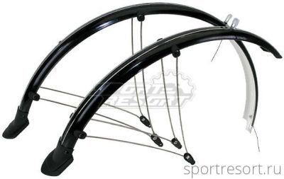 Крылья M-Wave Mud Max Flex 20x56 mm Black 5-386110