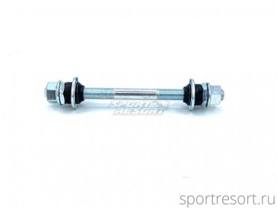 Ось для втулки передняя 3/8" x 140 мм (под гайки) 2317A