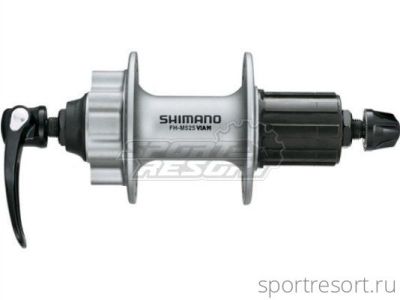 Втулка задняя Shimano Deore FH-M525 (36H, серебро)