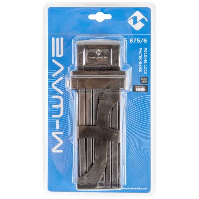 Велозамок M-Wave F 875/6 Folding Lock 18х800 мм (с ключами) 5-230194