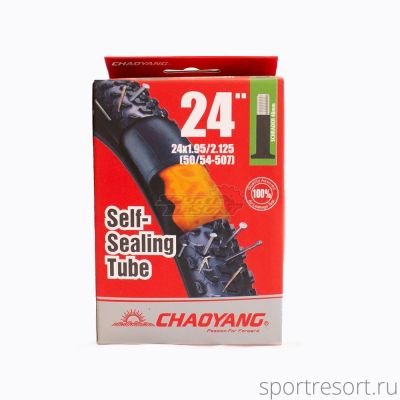 Велокамера Chaoyang 24x1.95/2.125 A/V-48mm АНТИПРОКОЛ