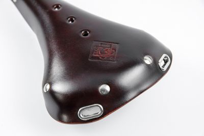 Седло Bear Bike OT-001 Коричневое Кожа